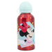 Gourde Disney Minnie 400ml avec bouchon de sécurité fermé, prête à être utilisée par un enfant
