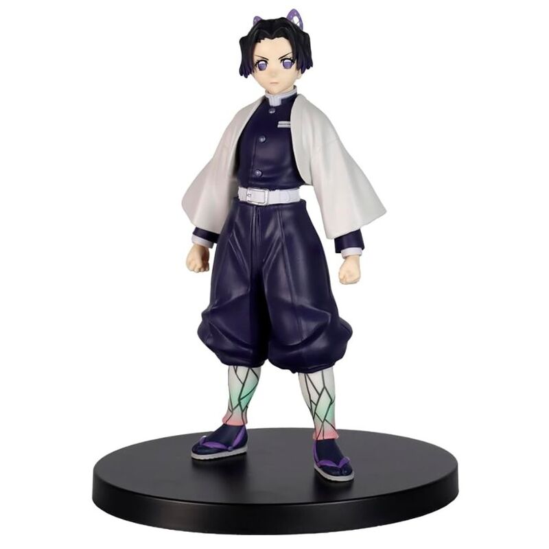 Vue latérale de la figurine Shinobu Kocho BANPRESTO démontrant la qualité et les finitions
