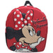 Vue avant du sac à dos Disney Minnie 3D avec design coloré et dimensions 30 cm