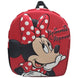 Vue avant du sac à dos Disney Minnie 3D avec design coloré et dimensions 30 cm