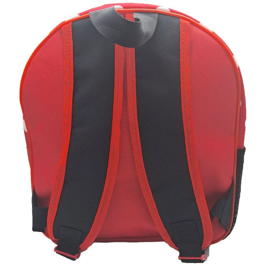 Détail en relief 3D de Minnie Mouse sur le sac à dos pour enfants