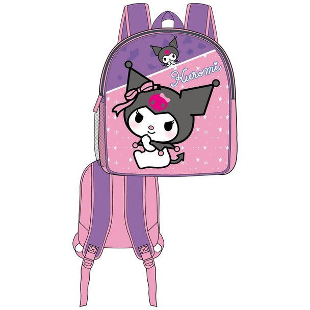 Sac à dos Hello Kitty Kuromi 3D de 30 cm avec design coloré et détails en relief