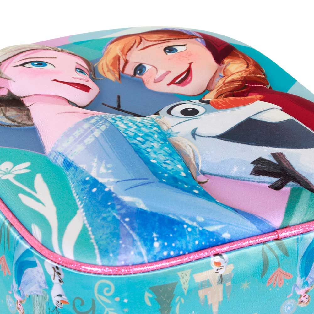 Étiquette d'identification au dos du sac à dos Disney Frozen 2, idéale pour personnaliser