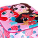 Étiquette d'identification à l'arrière du sac à dos Disney Princess Flowers 3D pour personnalisation