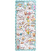 Plan rapproché des stickers embossés Hello Kitty et Cinamoroll sur fond clair, montrant les détails en relief