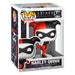 Figurine Funko POP Harley Quinn de Batman The Animated Series en vinyle, hauteur 9 cm, présentée dans sa boîte cadeau officielle.