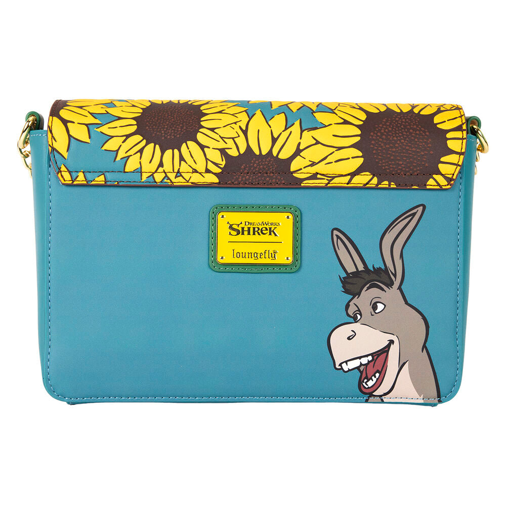 Présentation du sac Loungefly Shrek Spring Vibes avec ses 7 images détaillant chaque aspect du design