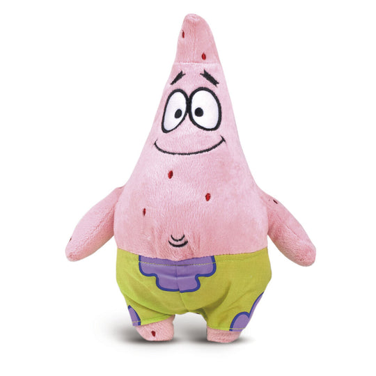 Peluche Patrick de la série SpongeBob, 36cm, colorée et douce, idéale pour enfants et fans.