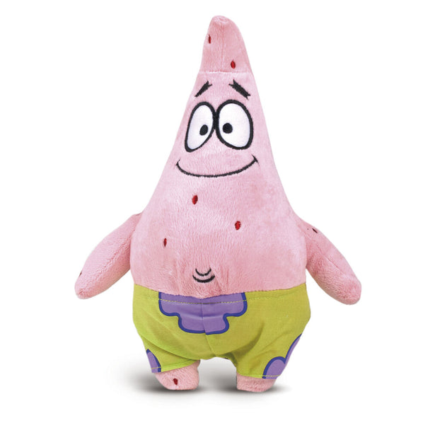Peluche Patrick de la série SpongeBob, 36cm, colorée et douce, idéale pour enfants et fans.
