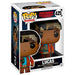 Vue latérale de la figurine Funko POP Lucas avec jumelles dans sa boîte cadeau officielle