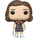 Zoom sur la figurine Eleven Mall Outfit Funko POP montrant les détails du visage et de la tenue colorée