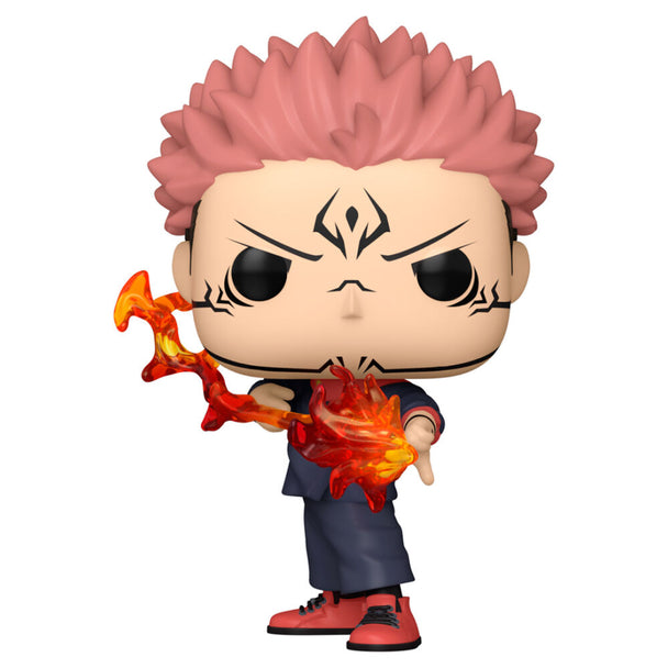 Figurine Funko POP Ryomen Sukuna de Jujutsu Kaisen Shibuya Incident en vinyle de 9 cm dans sa boîte cadeau