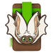 Porte-cartes Loungefly Avatar The Last Airbender en cuir vegan avec détails dorés, vue de face