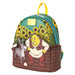 Bandoulières réglables en cuir vegan du sac à dos Loungefly Shrek Spring Vibes