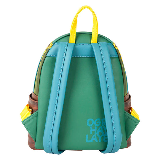Poche frontale zippée avec pendentif en silicone en forme de zip du sac à dos