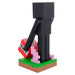 Vue latérale du support Enderman avec un smartphone posé, illustrant son utilisation polyvalente