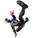 Photo de groupe avec la figurine Miles Morales Boricua Suit et ses accessoires