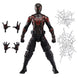Détail de la tête et du masque de la figurine Spider-Man 2 Miles Morales 15cm HASBRO