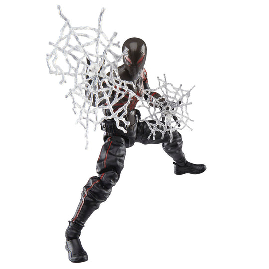 Présentation complète de la figurine Marvel Legends Spider-Man 2 Miles Morales avec tous les accessoires