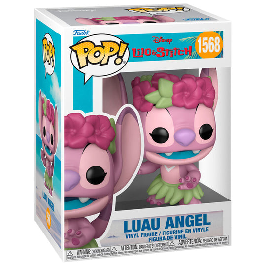 Figurine Funko POP Lilo & Stitch Luau Angel en vinyle de 9 cm dans sa boîte cadeau Disney