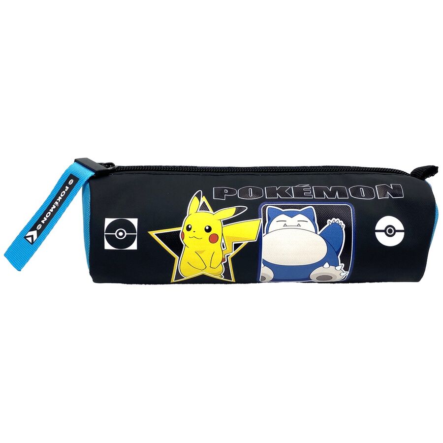 Vue de face de la trousse Pokémon Geo de CYP BRANDS avec un design coloré et compact