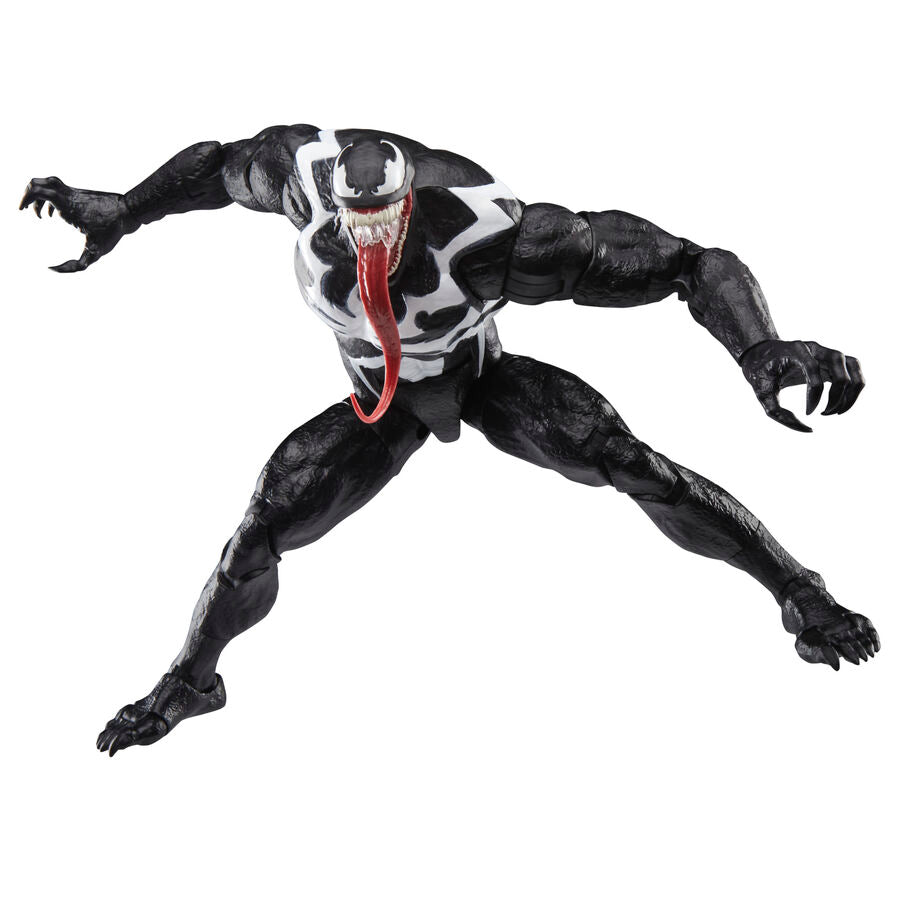 Vue de face de la figurine articulée Venom Marvel Legends Gameverse Spider-Man 2
