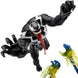 Vue latérale gauche de la figurine Venom Marvel Legends 26 cm