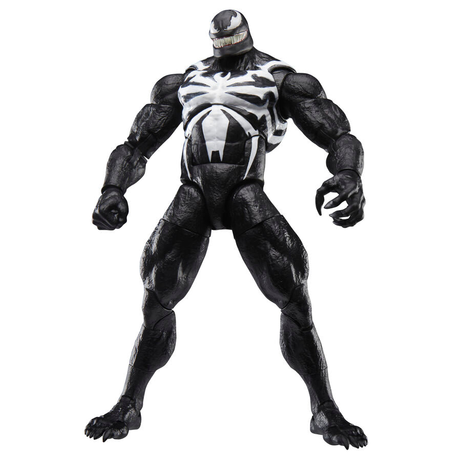 Zoom sur les textures et peintures réalistes de la figurine Venom