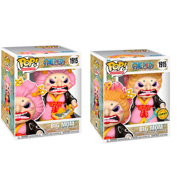 Figurine POP Big Mom de One Piece en pose dynamique avec détails précis FUNKO