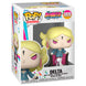 Vue rapprochée de la figurine Funko POP Delta, personnage de Boruto Naruto Next Generations, avec détails précis et couleurs vives.