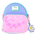 Sac à dos Loungefly Disney Daisy & Minnie vue de face avec motifs colorés