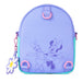 Sac à dos Loungefly Disney porté par un mannequin, illustrant sa taille compacte