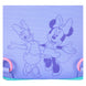 Détail des coutures et finitions du sac à dos Loungefly Disney Daisy & Minnie