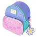 Sac à dos Loungefly Disney posé sur une surface blanche mettant en valeur ses couleurs