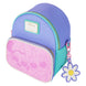 Sac à dos Loungefly Disney posé sur une surface blanche mettant en valeur ses couleurs