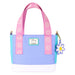Vue arrière du sac Loungefly Disney Daisy avec étiquette de la marque Loungefly