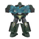 Figurine Transformers Alchemist Prime posée sur un socle pour collectionneurs
