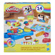 Ensemble des 14 accessoires de cuisine en plastique coloré pour enfants
