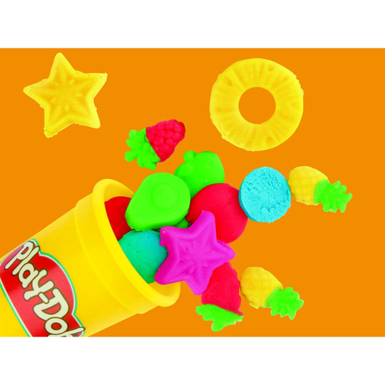 Détail du bouton de commande du mixeur Play-Doh avec lumière intégrée