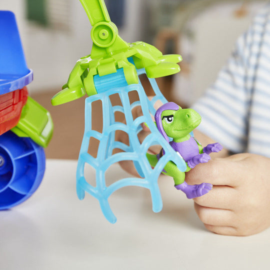 Emballage officiel HASBRO pour le playset Marvel Spidey Dino-Grua