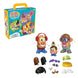 Vue d'ensemble du coffret Mr. Potato Head avec les 3 corps de pomme de terre et accessoires