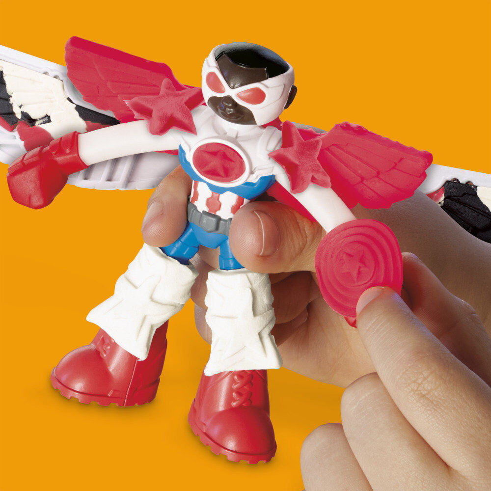 Accessoires détachables de la figurine Marvel pour personnalisation et jeu créatif