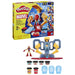 Figurine Iron Man sans armure posée sur le plateau de jeu
