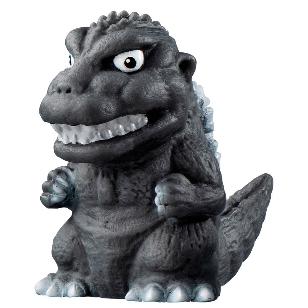 Figurine Godzilla Sofvidoll 5cm modèle original 1954 en vinyle par BANDAI