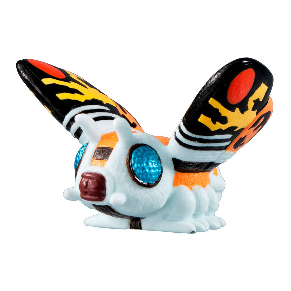 Figurine vinyle Godzilla avec détails précis et couleurs vives, format 5cm