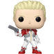 Vue rapprochée de la figurine Funko POP Trigun Knives Millions montrant les détails du personnage en vinyle