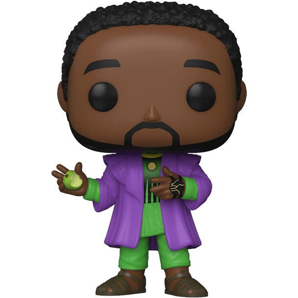 Détail de la figurine Funko POP Loki He Who Remains avec son design unique et ses couleurs vives
