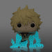 Vue rapprochée de la figurine Luck Voltia Black Clover édition Chase avec détails soignés et couleurs vives