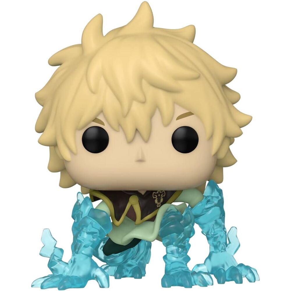 Boîte vitrine de la figurine Funko POP Luck Voltia Black Clover Exclusive Chase montrant le packaging officiel FUNKO