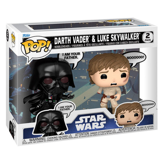 Figurine FUNKO POP de Darth Vader en vinyle 9cm avec détails précis et boîte cadeau